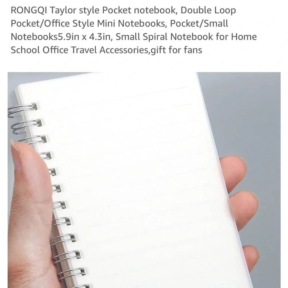Taylor Swift notebook 👑